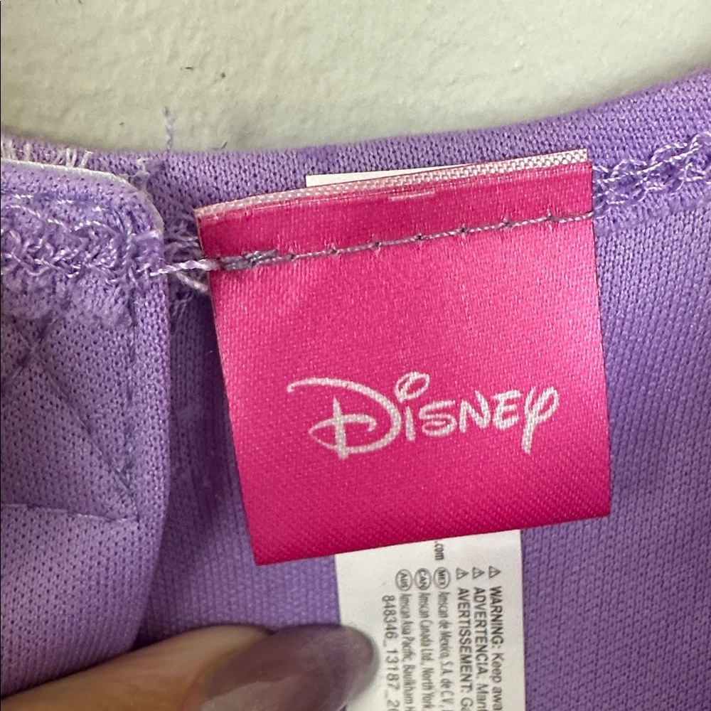 Disney Rapunzel Purple and Pink Sparkle Princess Dress Costume - Picture 11 of 12